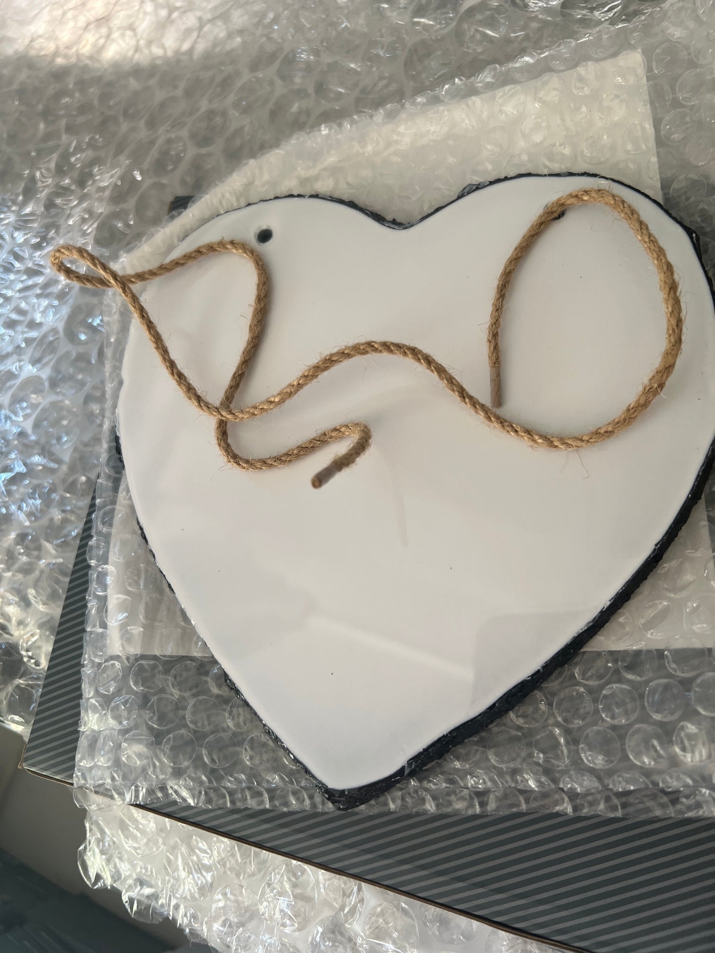 Heart shaped slate “Mothers love”