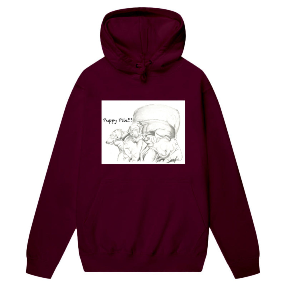 Unisex mens and women's College Hoodie - AWD JH001