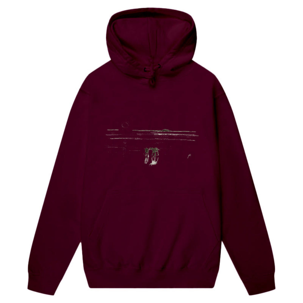 Unisex men's and women's College Hoodie - AWD JH001