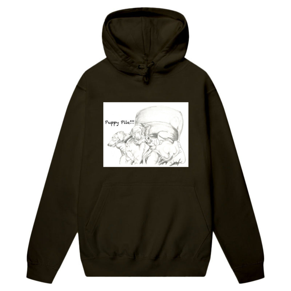 Unisex mens and women's College Hoodie - AWD JH001