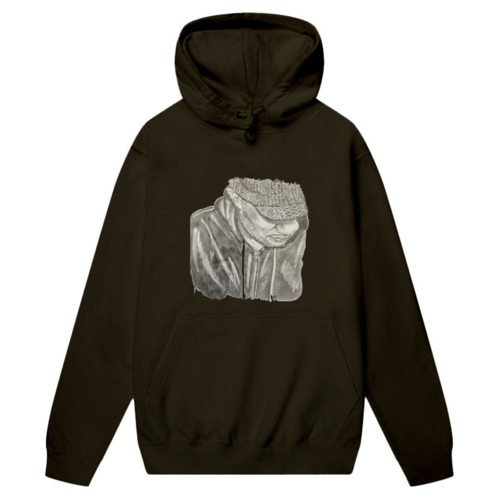 Unisex men's and women's College Hoodie - AWD JH001