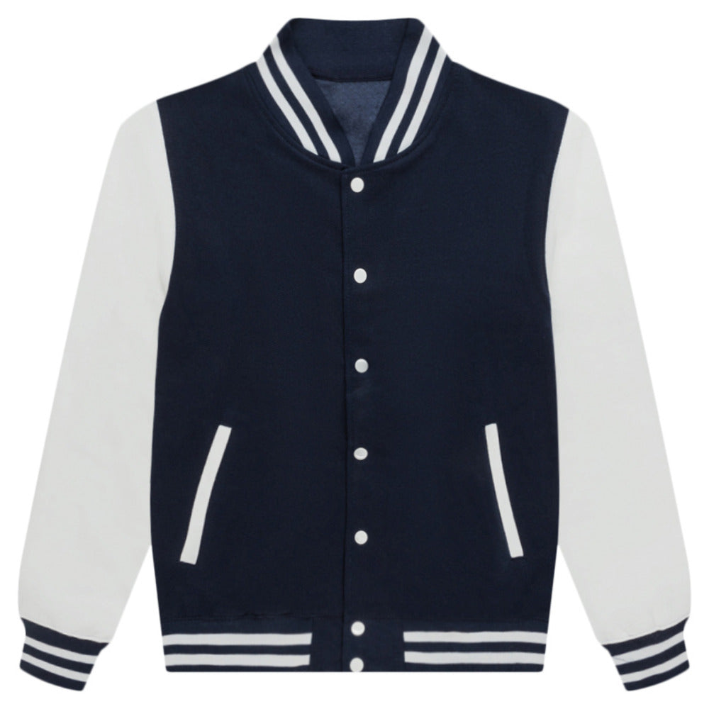 "Geddy" mens and women's Varsity Jacket - AWD JH043