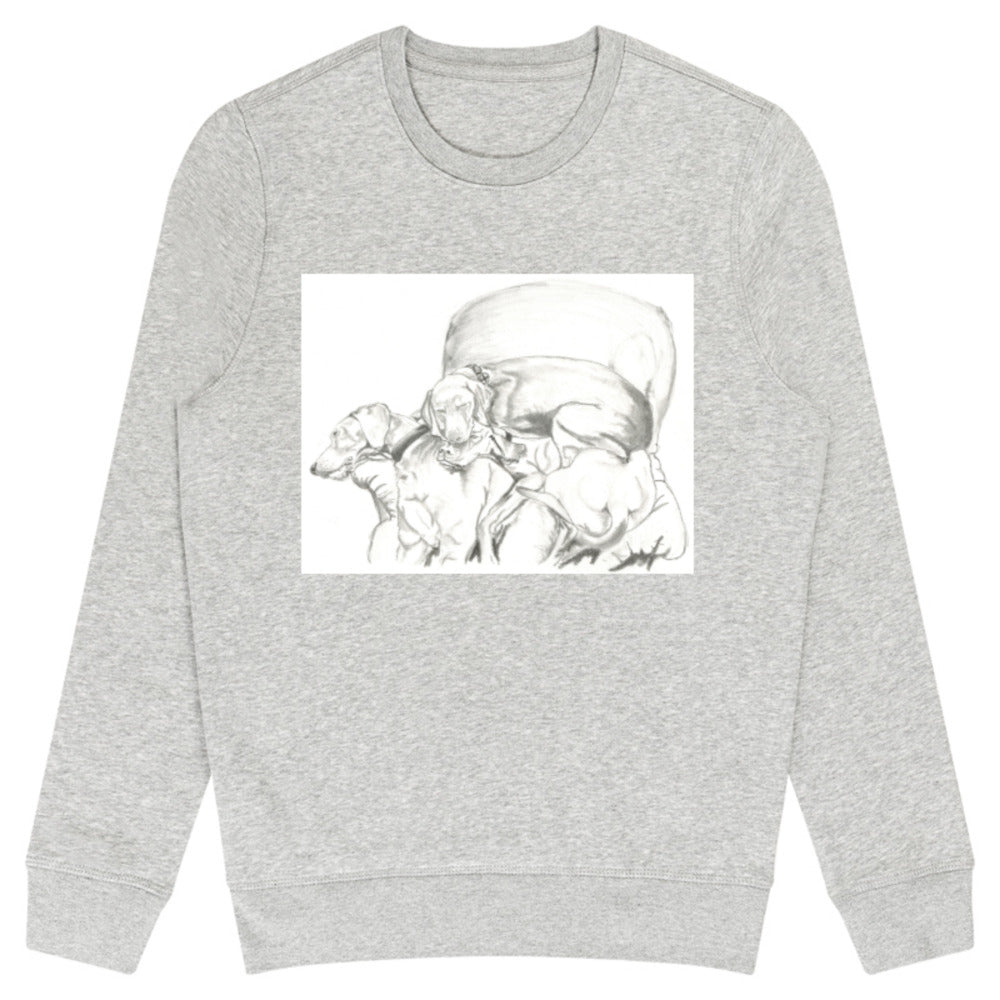 Unisex men's and women's Organic Roller Crewneck Sweatshirt - Stanley/Stella STSU868