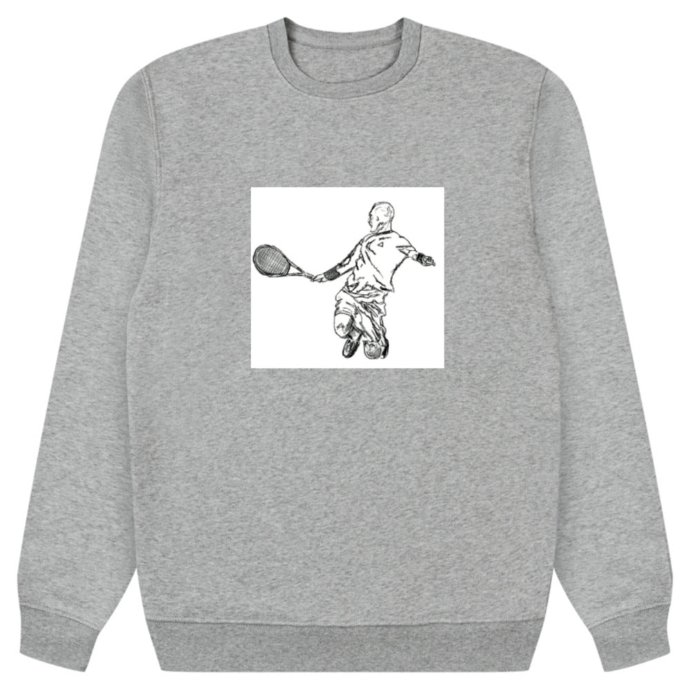 Tennis Opaque White, Men’s and Women’s Organic Changer Sweatshirt - Stanley/Stella STSU823