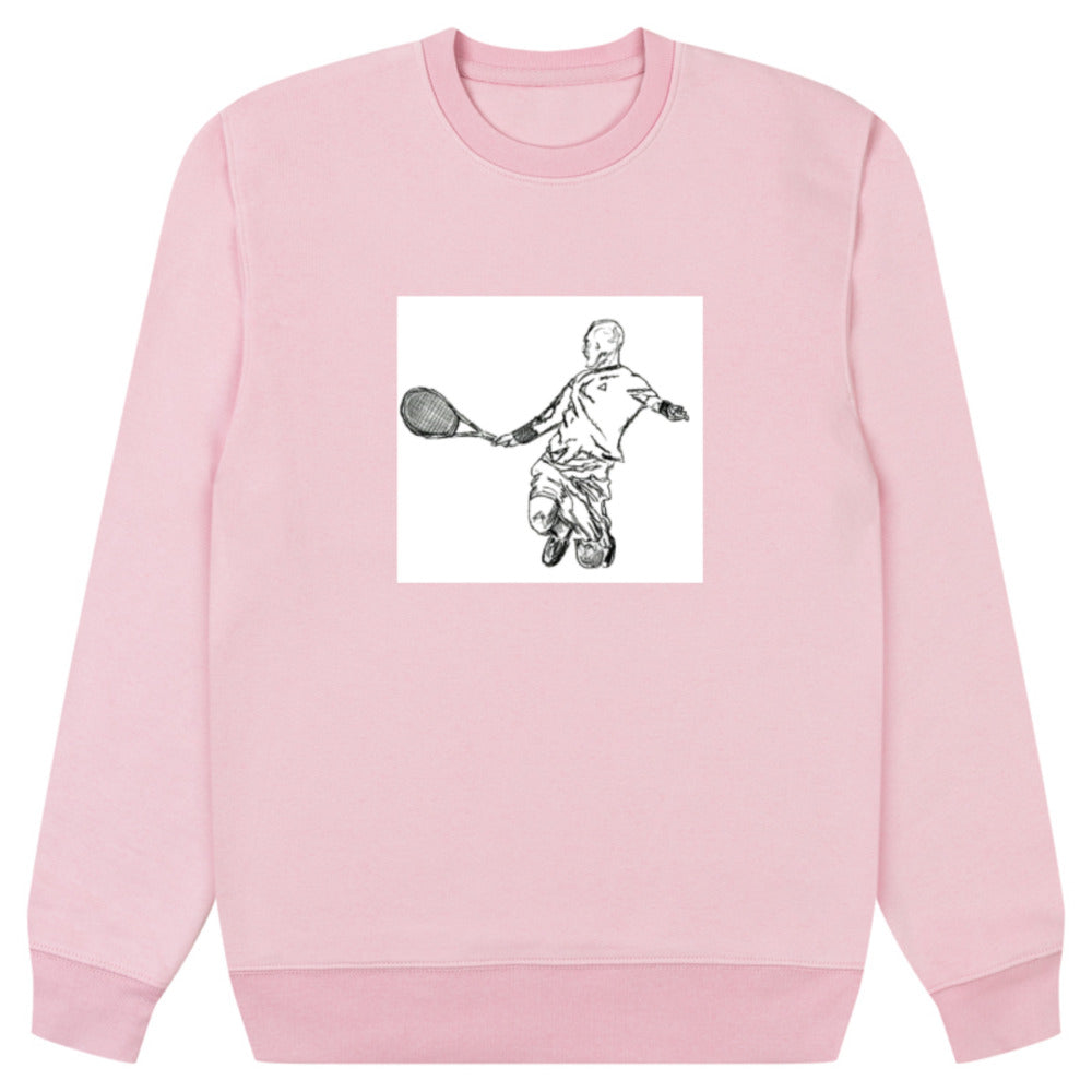 Tennis Opaque White, Men’s and Women’s Organic Changer Sweatshirt - Stanley/Stella STSU823