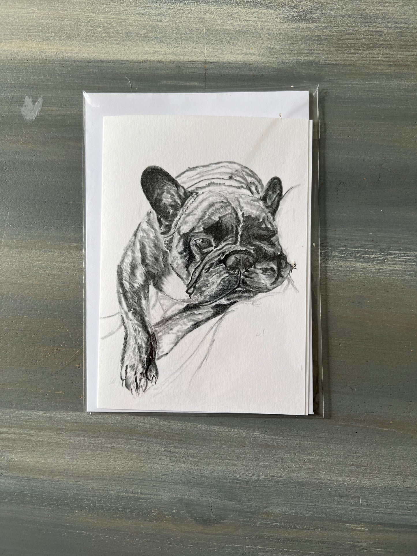 French Bulldog Card